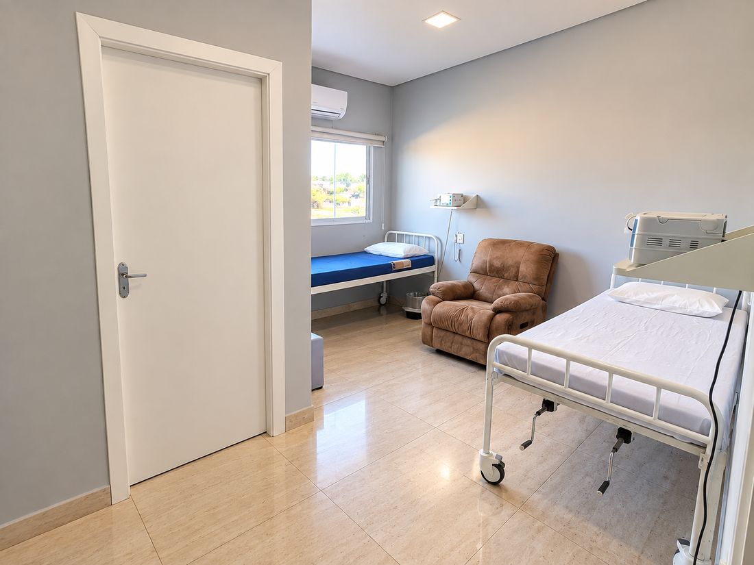 Suíte hospitalar no IBTA